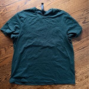 lululemon athletica Zeroed In Dark Green Short Sleeve Tee